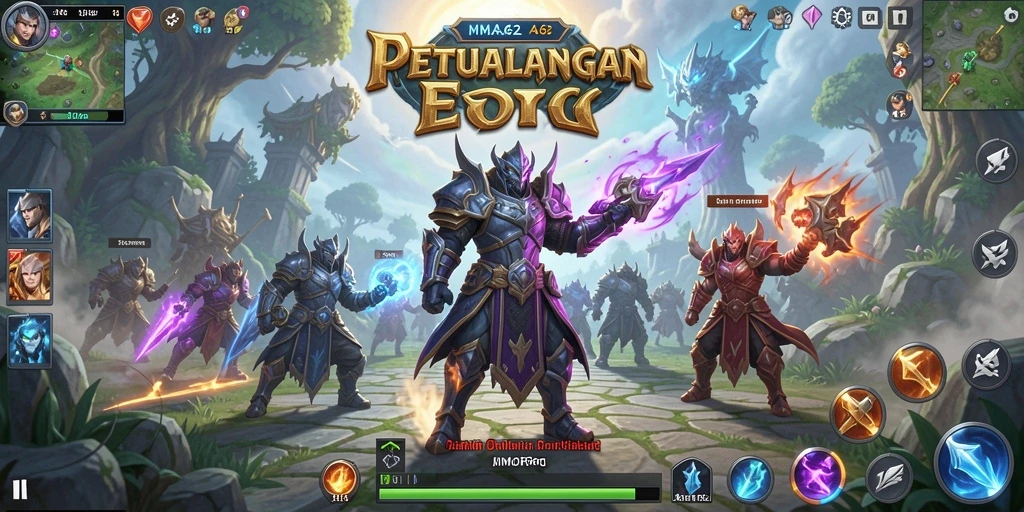 Screenshot gameplay AA62 menunjukkan aksi seru dalam pertempuran.