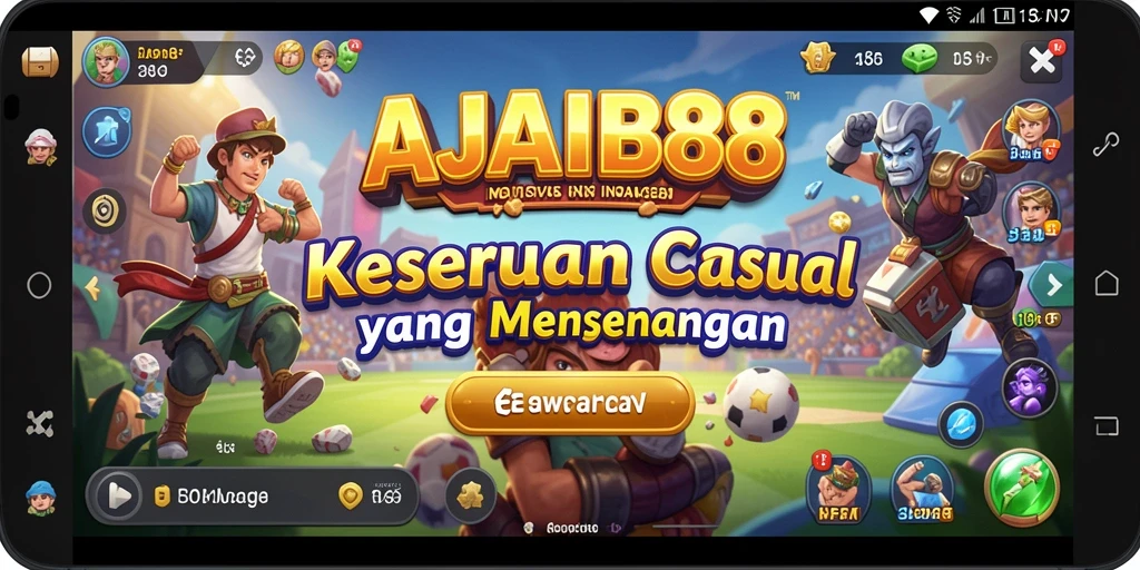 Tampilan menarik dari gameplay AJAIB88 yang seru.