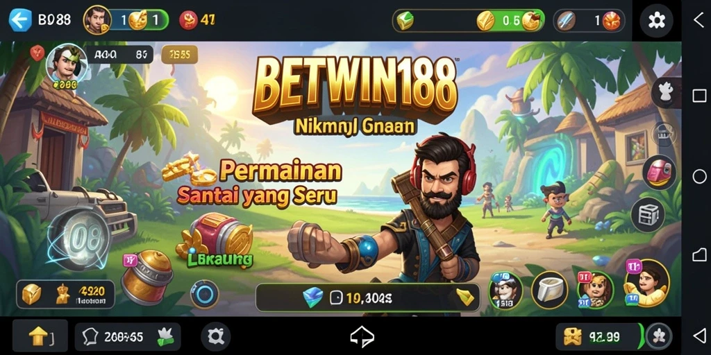 Screenshot utama BETWIN188 menampilkan gameplay menarik dan penuh warna.