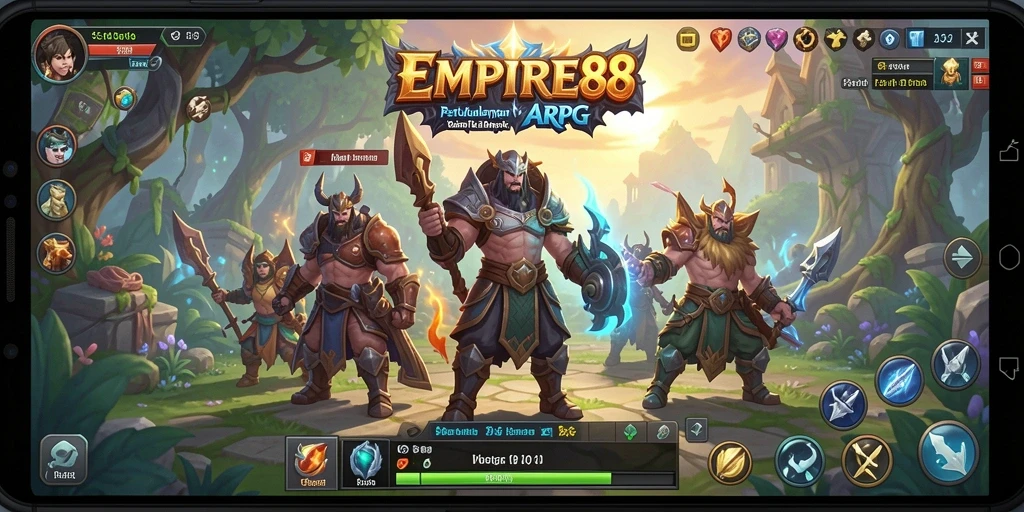 Tangkapan layar gameplay EMPIRE88 dengan pertarungan seru dan grafis yang menakjubkan.