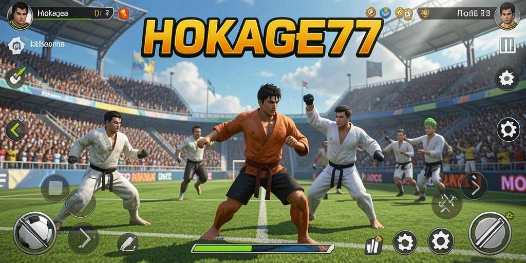 Tampilan menarik dari gameplay HOKAGE77 yang penuh aksi dan seru.