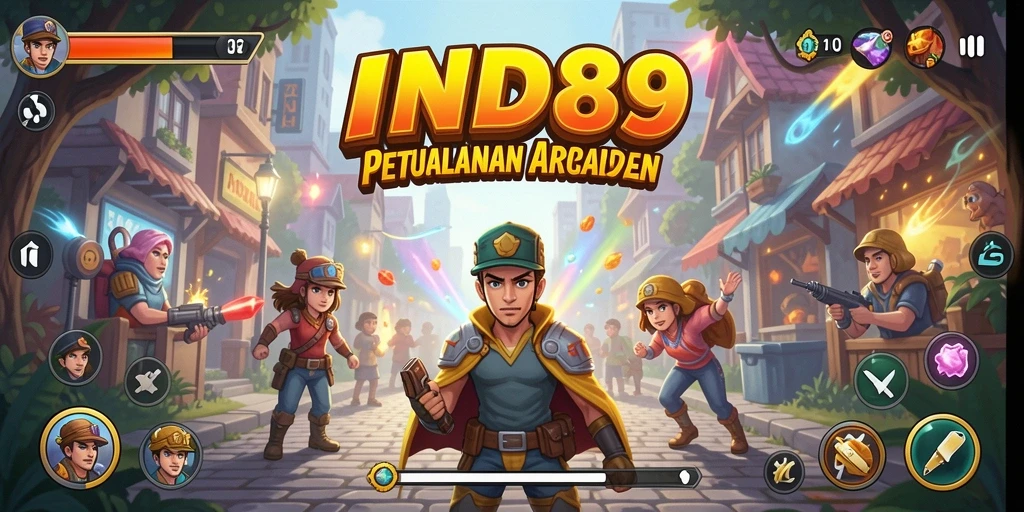 Screenshot IND89 menunjukkan gameplay seru dengan aksi penuh tantangan.