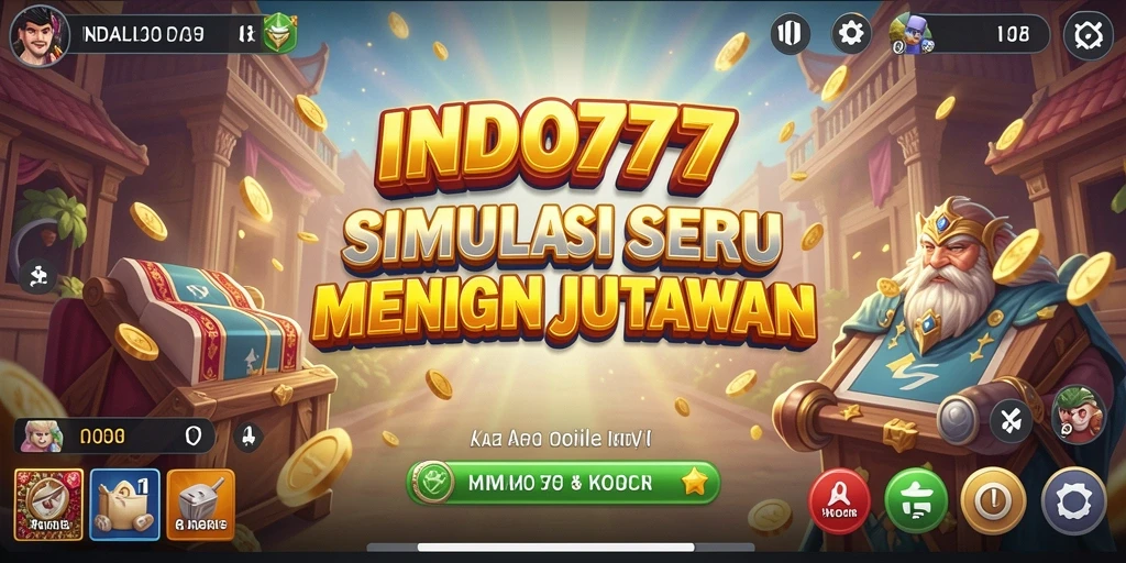 Tampilan gameplay INDO777 yang mengasyikkan dan menarik untuk dimainkan.