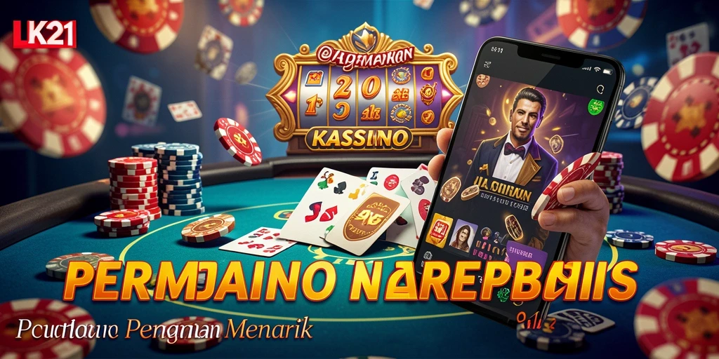 Tampilan gameplay LK21 yang menegangkan dan mendebarkan saat bermain Kasino.