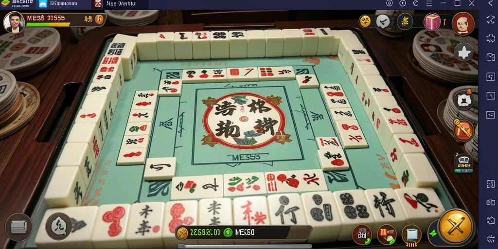 Tampilan gameplay Mahjong yang menarik dan menantang di ME355.