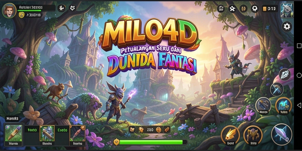 Tampilan gameplay <strong>MILO4D</strong> yang memikat dan penuh petualangan.