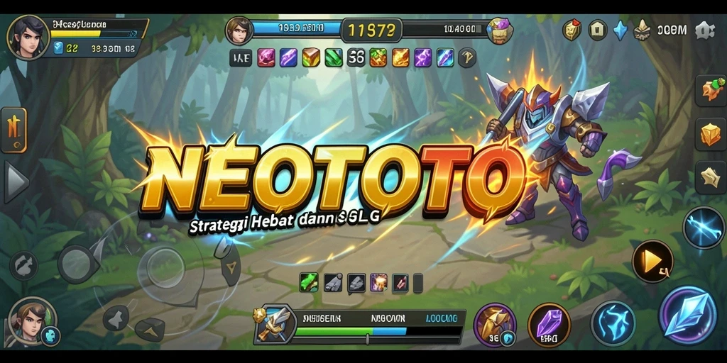 Tangkapan layar gameplay NEOTOTO yang menampilkan aksi strategis.