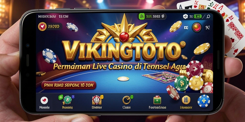 Tampilan gameplay Live Casino VIKINGTOTO yang menarik dan mendebarkan.