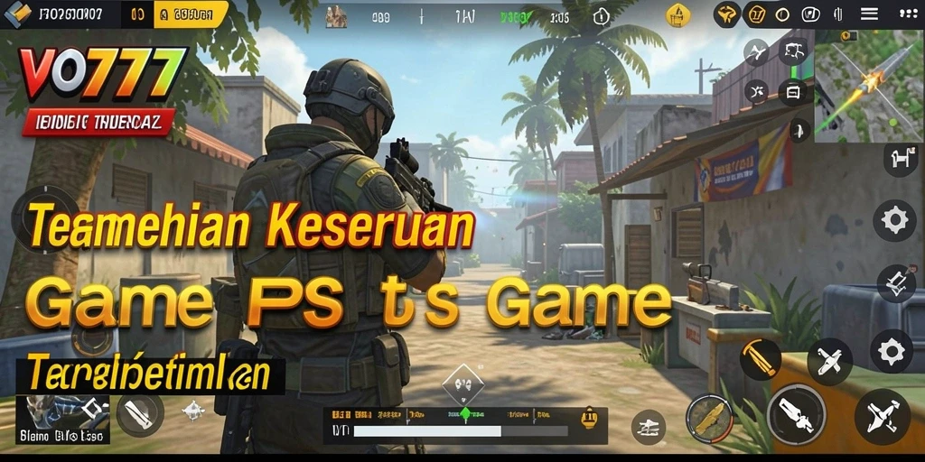 Screenshot dari VO777 menampilkan momen pertempuran seru dalam game FPS.