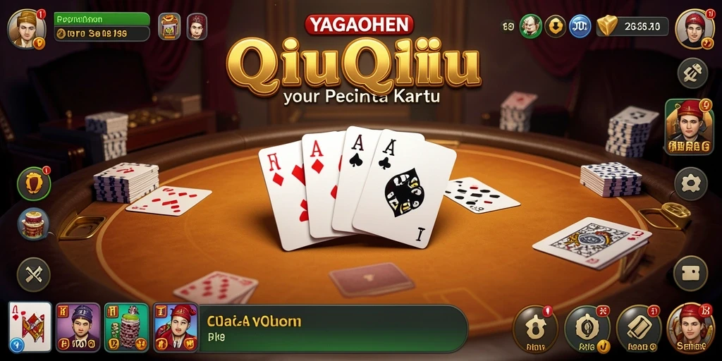 Screenshot gameplay QiuQiu yang menarik dan seru.